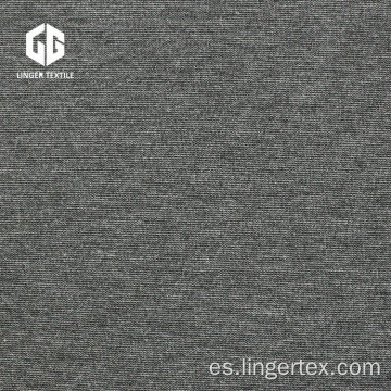 TR Grey Melange Spandex Uso de tela Roma